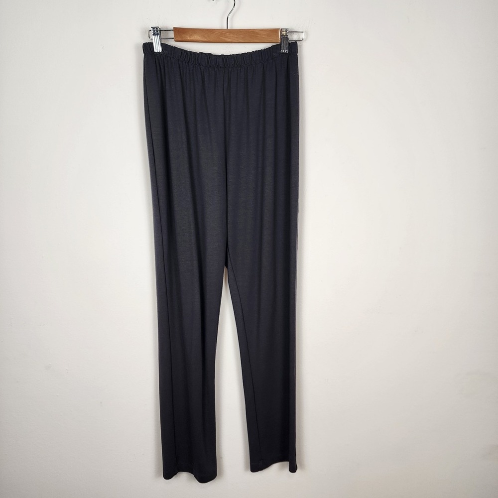 Bryn Walker Made In USA Dark Gray Modal Elastic Waist Pants Women's Size Small
